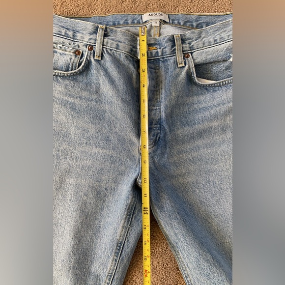 Agolde Parker blue jeans size 28 - Picture 7 of 9